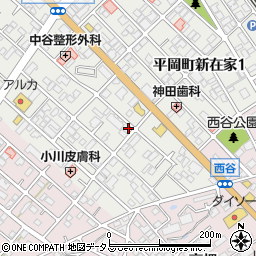 兵庫県加古川市平岡町新在家76-3周辺の地図