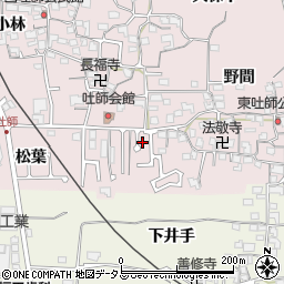京都府木津川市吐師松葉42-7周辺の地図