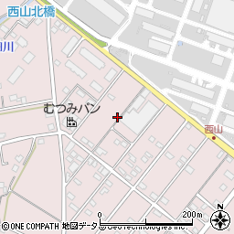 静岡県浜松市中央区西山町135周辺の地図