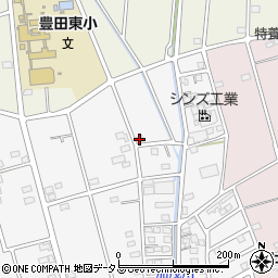 静岡県磐田市富丘114周辺の地図