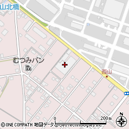 静岡県浜松市中央区西山町136周辺の地図