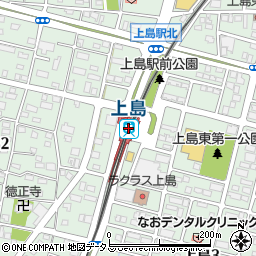 上島駅周辺の地図