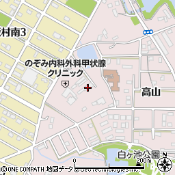 愛知県豊橋市飯村町高山10-36周辺の地図