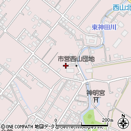 静岡県浜松市中央区西山町1908周辺の地図