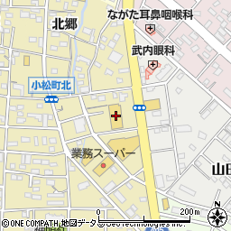 クリエイトＳＤ豊橋小松町店周辺の地図