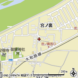 京都府木津川市木津宮ノ裏189周辺の地図