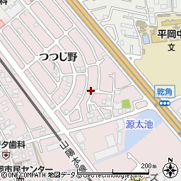 兵庫県加古川市平岡町つつじ野1-298周辺の地図