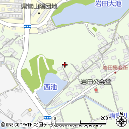 岡山県赤磐市岩田704周辺の地図