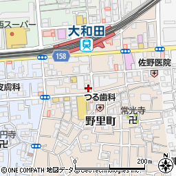 コクミンドラッグ大和田店周辺の地図