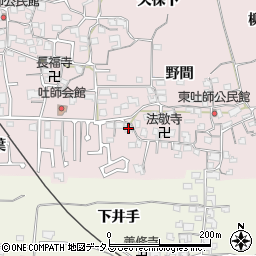 京都府木津川市吐師松葉58周辺の地図