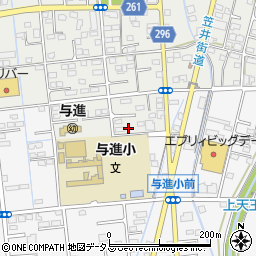 静岡県浜松市中央区市野町2359周辺の地図