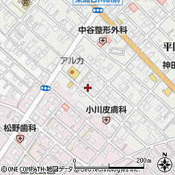 兵庫県加古川市平岡町新在家91周辺の地図