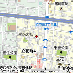 ロータスコート４周辺の地図