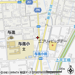 静岡県浜松市中央区市野町2357周辺の地図