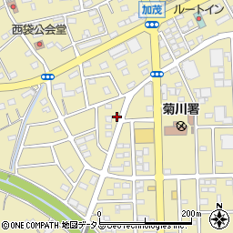 静岡県菊川市加茂5830周辺の地図