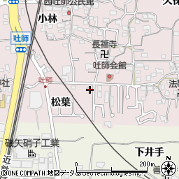 京都府木津川市吐師松葉30周辺の地図