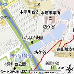木津川台２集会所周辺の地図