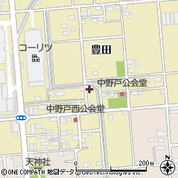 静岡県磐田市豊田747周辺の地図