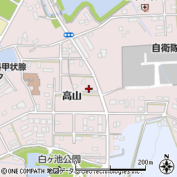 愛知県豊橋市飯村町高山276-28周辺の地図