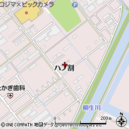 愛知県豊橋市神野新田町ハノ割周辺の地図