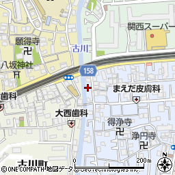 大阪府門真市常盤町1周辺の地図