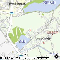 岡山県赤磐市岩田703周辺の地図