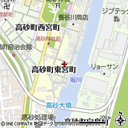 兵庫県高砂市高砂町東宮町145周辺の地図