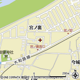 京都府木津川市木津宮ノ裏173-45周辺の地図