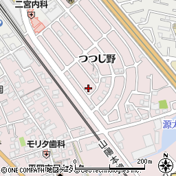 兵庫県加古川市平岡町つつじ野1-234周辺の地図