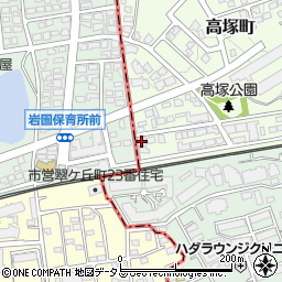 パーク・ノヴァ夙川高塚町周辺の地図
