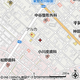兵庫県加古川市平岡町新在家91-10周辺の地図