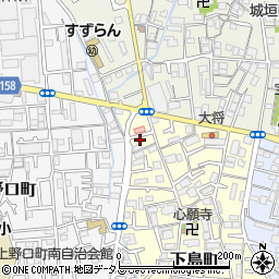 大阪府門真市下島町1-17周辺の地図