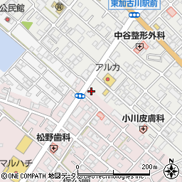和牛 ホルモン 焼肉 こたつ 東加古川店周辺の地図