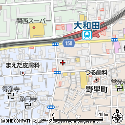 サンディ門真大和田店周辺の地図