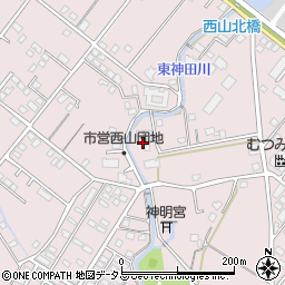 静岡県浜松市中央区西山町1899周辺の地図