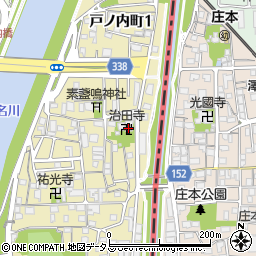 治田寺周辺の地図