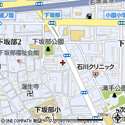 ＧＳパーク尼崎下坂部第三駐車場周辺の地図