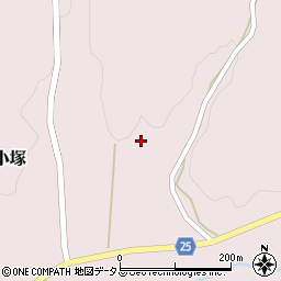 広島県府中市上下町小塚532周辺の地図