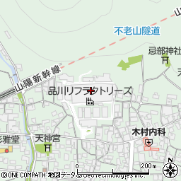 品川リフラクトリーズ株式会社　技術部周辺の地図