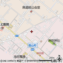 静岡県浜松市中央区西山町2174周辺の地図