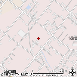 静岡県浜松市中央区西山町2023周辺の地図