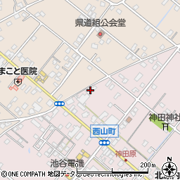 静岡県浜松市中央区西山町2178周辺の地図