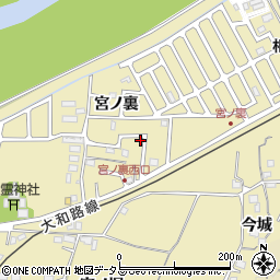 京都府木津川市木津宮ノ裏173周辺の地図