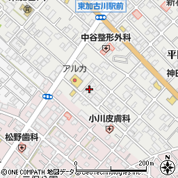 兵庫県加古川市平岡町新在家91-8周辺の地図