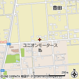 静岡県磐田市豊田306-2周辺の地図