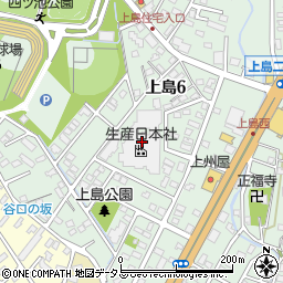 株式会社生産日本社　浜松工場周辺の地図