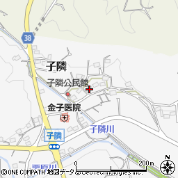 静岡県掛川市子隣153周辺の地図