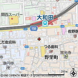 珈琲館 大和田店周辺の地図