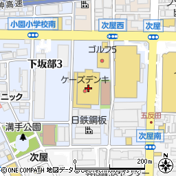 ケーズデンキ尼崎店周辺の地図
