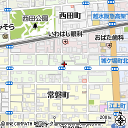 兵庫県西宮市分銅町周辺の地図